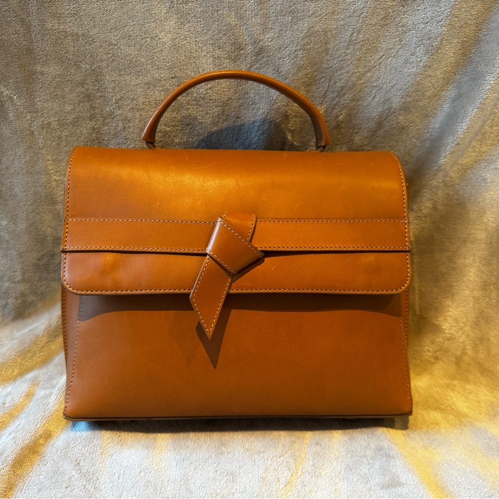 Poppy Barley Knot Satchel